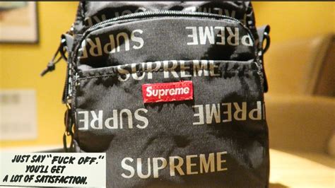 supreme 3m shoulder bag fake